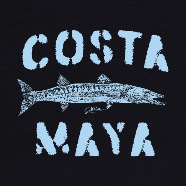 Costa Maya, Mexico, Great Barracuda by jcombs